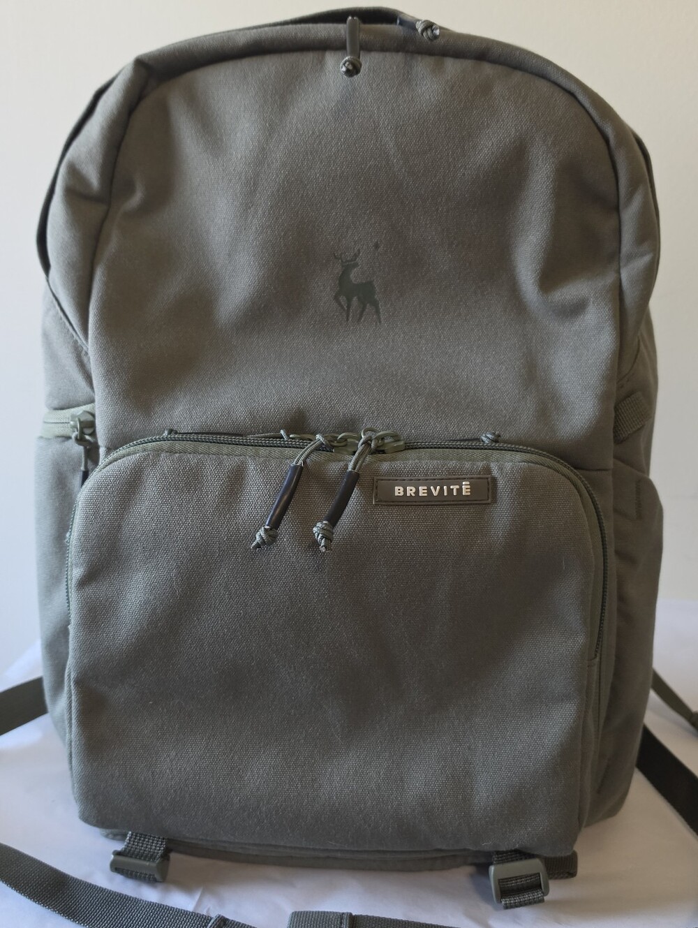Brevite The Jumper Camera Backpack Pine Green Laptop Section No Dividers 10"x16"